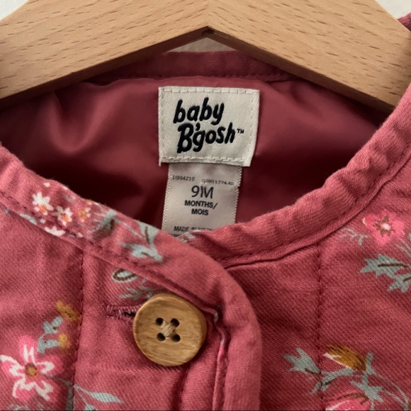 Baby B’gosh Quilted Floral Jacket - 9M - Picture 6 of 6